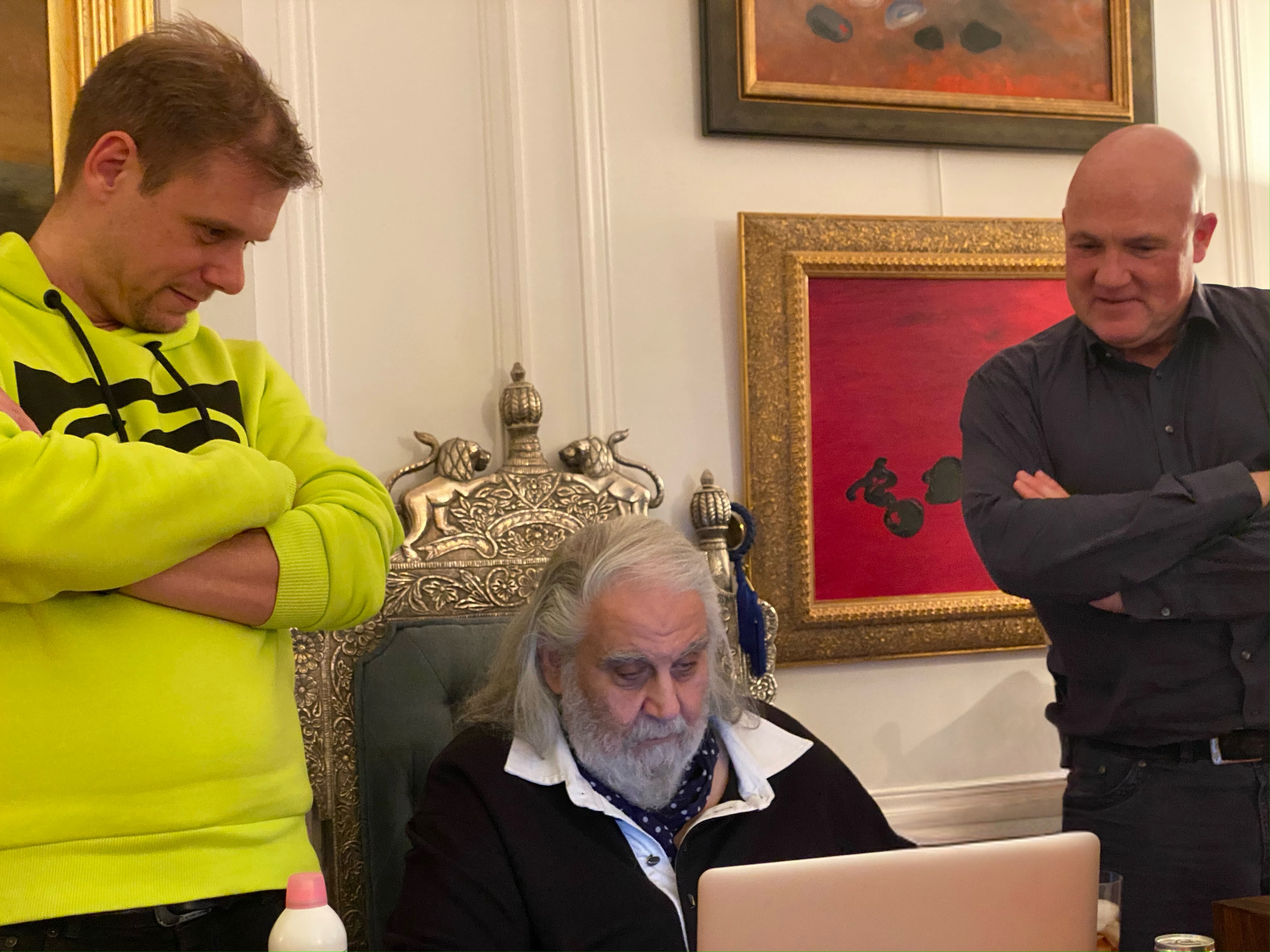 Foto Andre, Vangelis, Armin